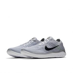 Nike Free RN Flyknit 2018 White Pure Platinum (W)