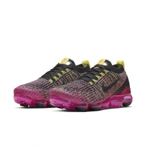 Nike Air VaporMax Flyknit 3 Black Pink Blast (W)