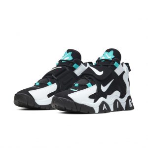 Nike Air Barrage Mid Black White Cabana