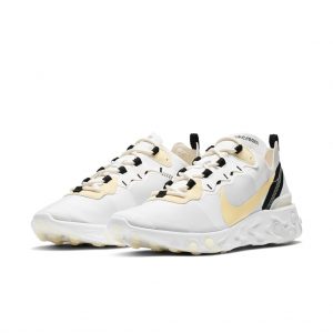 Nike React Element 55 White Pale Vanilla