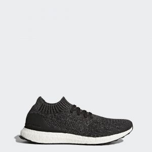 adidas Ultra Boost Uncaged Black Grey Three