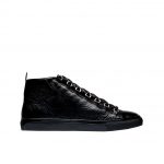Balenciaga Arena High Shiny Black Leather