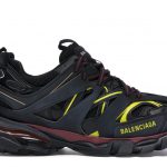 Balenciaga Track Trainers Black Bordeaux