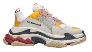 Balenciaga Triple S Cream Yellow Red 2019 (W)