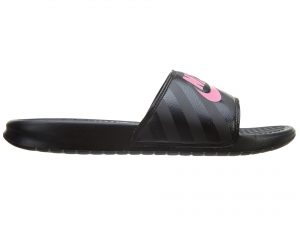 Nike Benassi Jdi Black Vivid Pink-Black (W)