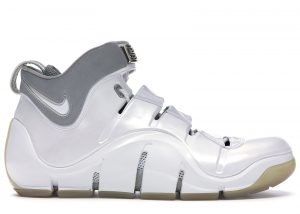 Nike LeBron 4 White Chrome