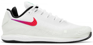 NikeCourt Air Zoom Vapor x Knit White Black Electro Green