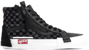 Vans Sk8-Hi Cap Pony Black Checkerboard