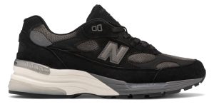New Balance 992 Black Grey (Made in USA)