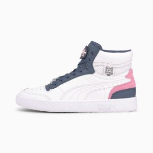 Puma x VON DUTCH Ralph Sampson Mid  Weiß/Blau (373749-01)