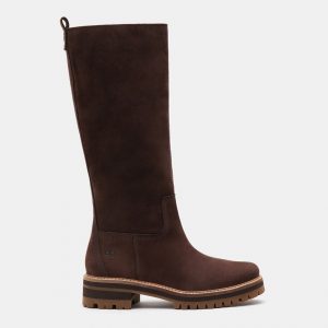 Timberland Courmayeur Valley 6 Inch Lammfellstiefel Braun (A255AG77)
