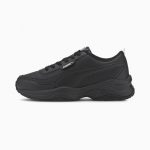Puma Cilia Mode Jugend Schwarz/Weiß/Silber (374231-01)