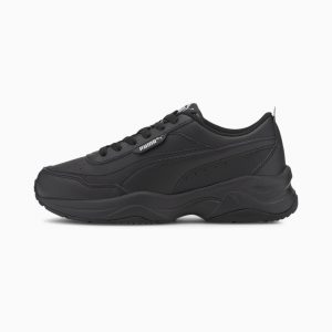 Puma Cilia Mode Jugend Schwarz/Weiß/Silber (374231-01)