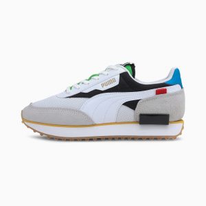 Puma Future Rider Unity Jugend Weiß/Schwarz (374718-01)