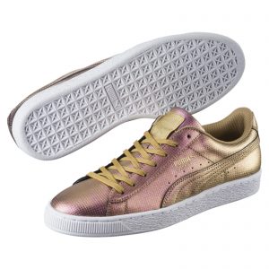 Puma Basket Classic Holographic Gold