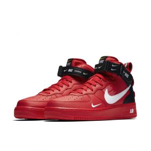 Nike Air Force 1 Mid Utility University Red