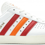 adidas 350 White Scarlet Orange