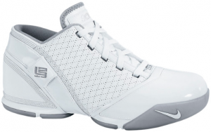 Nike LeBron 5 Low White Metallic Silver