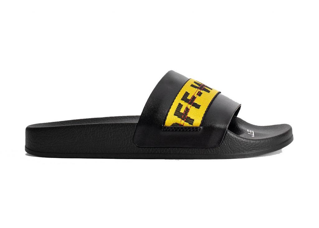 Off-White Industrial Slides Black FW20