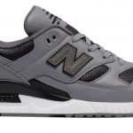 New Balance 530 Lux Leather Steel Grey Black