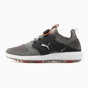 Puma Caged IGNITE PROADAPT Golfschuhe Grau/Schwarz (192236-03)