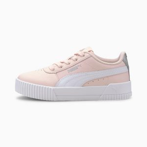 Puma Carina L Mädchen Weiß/Rosa (370678-07)