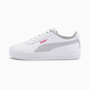 Puma Carina L Youth Mädchen Weiß/Grau (370677-12)
