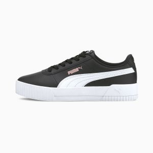 Puma Carina L Youth Mädchen Schwarz/Weiß (370677-14)