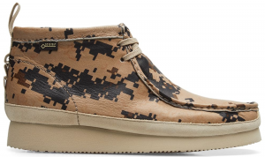 Clarks Wallabee GTX End Digi Camo Earth Pixel