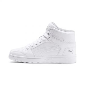 Puma Rebound Lay Up SL Youth Weiß/Grau (370486-02)