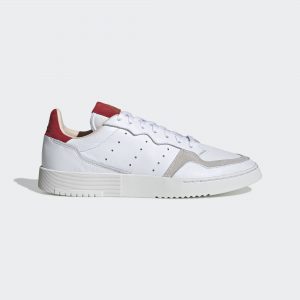 adidas Supercourt Cloud White Scarlet