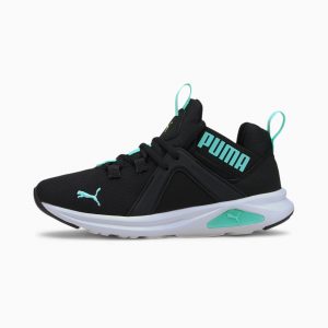 Puma Enzo 2 Glow Jugend Schwarz/Blau (193810-01)