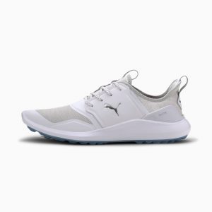 Puma IGNITE NXT Lace Golfschuhe Silber/Grau/Weiß (192225-05)