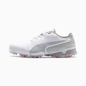 Puma IGNITE PROADAPT Golfschuhe Weiß/Grau (192766-01)