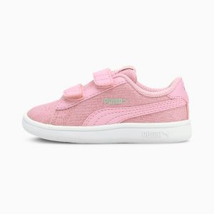 Puma Smash v2 Glitz Glam Mädchen Rosa (367380-19)