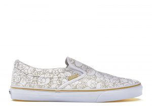 Vans Slip-On LX Murakami Gold Skull