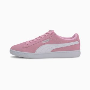Puma Vikky v2 Suede Youth Rosa/Weiß/Silber (370510-06)