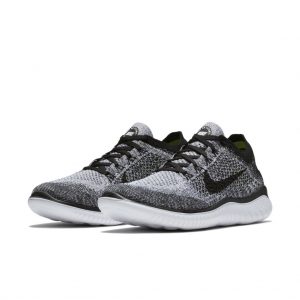 Nike Free RN Flyknit 2018 Black White Ombre