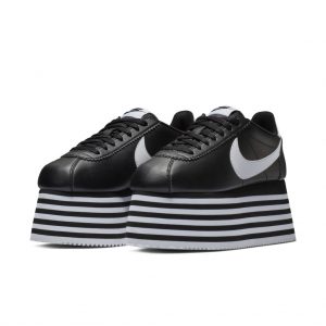 Nike Cortez Platform Comme des Garcons Black White (W)