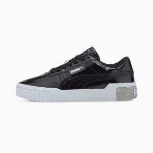 Puma Cali Patent Jugend Schwarz/Weiß (373159-02)