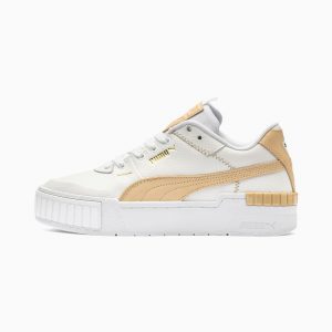 Puma Cali Sport Pastel Damen  Weiß/Beige (373119-02)