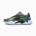 Puma RS-X³ City Attack Jugend Grau/Grün (373141-02)