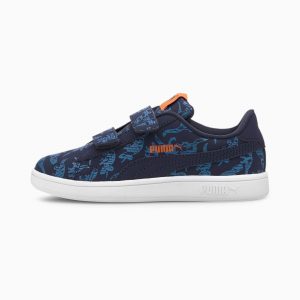 Puma Smash v2 Archeo V Blau (373138-02)