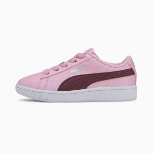 Puma Vikky v2 Glitz 2 AC Rosa/Rot/Silber (373171-02)