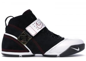 Nike LeBron 5 Black Crimson Black