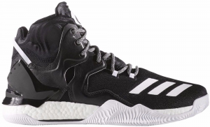 adidas D Rose 7 Black White