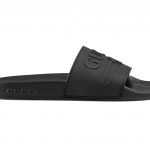 Gucci Logo Slide Black Rubber