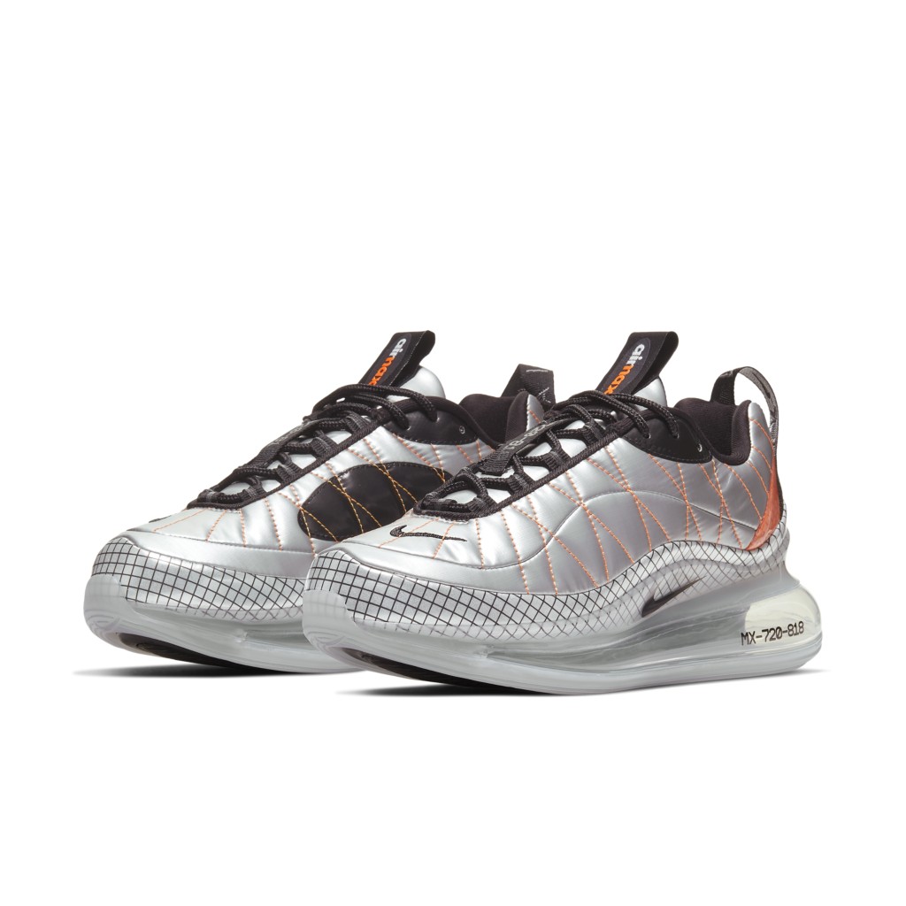 Nike MX 720 818 Metallic Silver Total Orange (BQ5972-001)