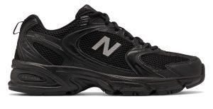 New Balance Unisex 530 – Black/Silver Metallic, Black/Silver Metallic (MR530FB1)