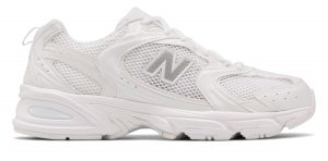 New Balance Unisex 530 – Munsell White/Silver Metallic, Munsell White/Silver Metallic (MR530FW1)